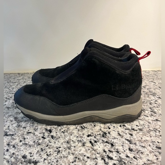 L.L. Bean Suede Primaloft Suede Slip On Chukka Boots - Picture 1 of 7